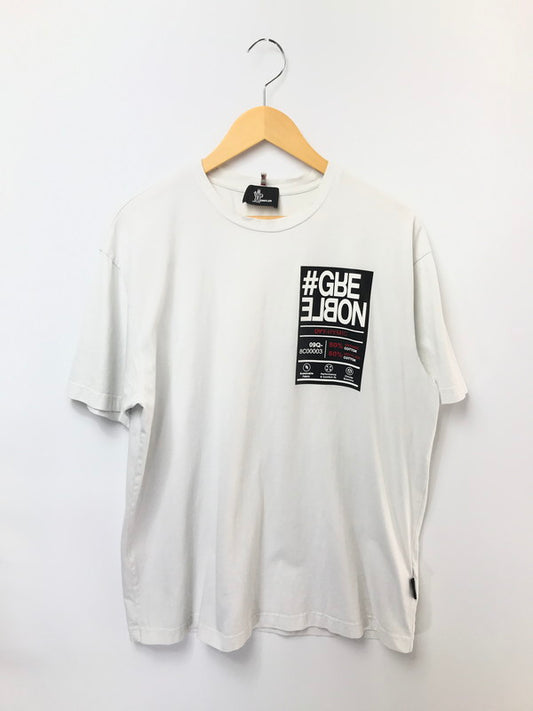 【現状渡し品】【メンズ】 MONCLER GRENOBLE モンクレール グルノーブル 22SS T-SHIRT MANICA CORTA G209Q8C00003 Tシャツ 半袖Tシャツ 141-260520-na-11-tagh サイズ：XL カラー：ホワイト 万代Net店