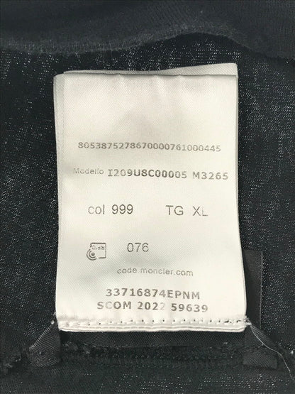 【中古品】【メンズ】 MONCLER GENIUS モンクレール ジーニアス ×FRAGMENT フラグメント 22SS S/S T-SHIRT I209U8C00005 Tシャツ 半袖Tシャツ 141-260520-na-12-tagh サイズ：XL カラー：ブラック 万代Net店