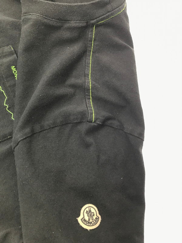【中古品】【メンズ】 MONCLER GENIUS モンクレール ジーニアス ×FRAGMENT フラグメント 22SS S/S T-SHIRT I209U8C00005 Tシャツ 半袖Tシャツ 141-260520-na-12-tagh サイズ：XL カラー：ブラック 万代Net店
