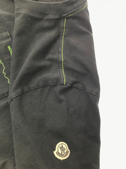【中古品】【メンズ】 MONCLER GENIUS モンクレール ジーニアス ×FRAGMENT フラグメント 22SS S/S T-SHIRT I209U8C00005 Tシャツ 半袖Tシャツ 141-260520-na-12-tagh サイズ：XL カラー：ブラック 万代Net店