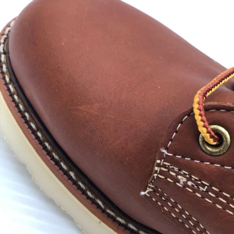 【中古品】【メンズ】 THOROGOOD ソログッド 814-4355 プレーントゥ オイルタン レザー ブーツ シューズ 靴 164-260521-ki-08-tagh サイズ：9D カラー：ブラウン 万代Net店