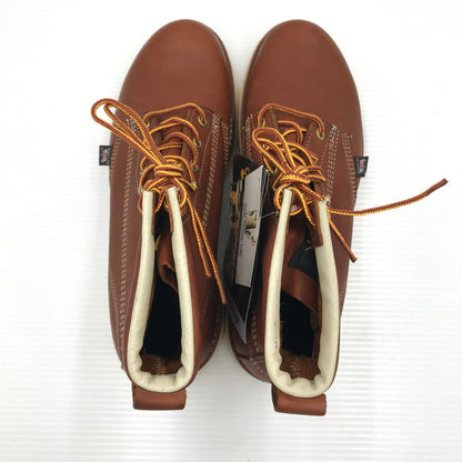 【中古品】【メンズ】 THOROGOOD ソログッド 814-4355 プレーントゥ オイルタン レザー ブーツ シューズ 靴 164-260521-ki-08-tagh サイズ：9D カラー：ブラウン 万代Net店