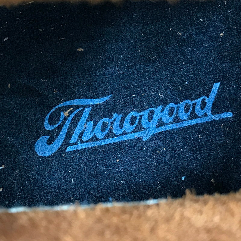【中古品】【メンズ】 THOROGOOD ソログッド 814-4355 プレーントゥ オイルタン レザー ブーツ シューズ 靴 164-260521-ki-08-tagh サイズ：9D カラー：ブラウン 万代Net店