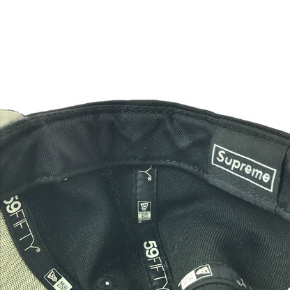 【現状渡し品】【メンズ】 SUPREME シュプリーム × NEW ERA ニューエラ R.I.P. CAP キャップ 帽子 149-260609-na-02-tagh サイズ：8/63.5cm カラー：ブラック 万代Net店