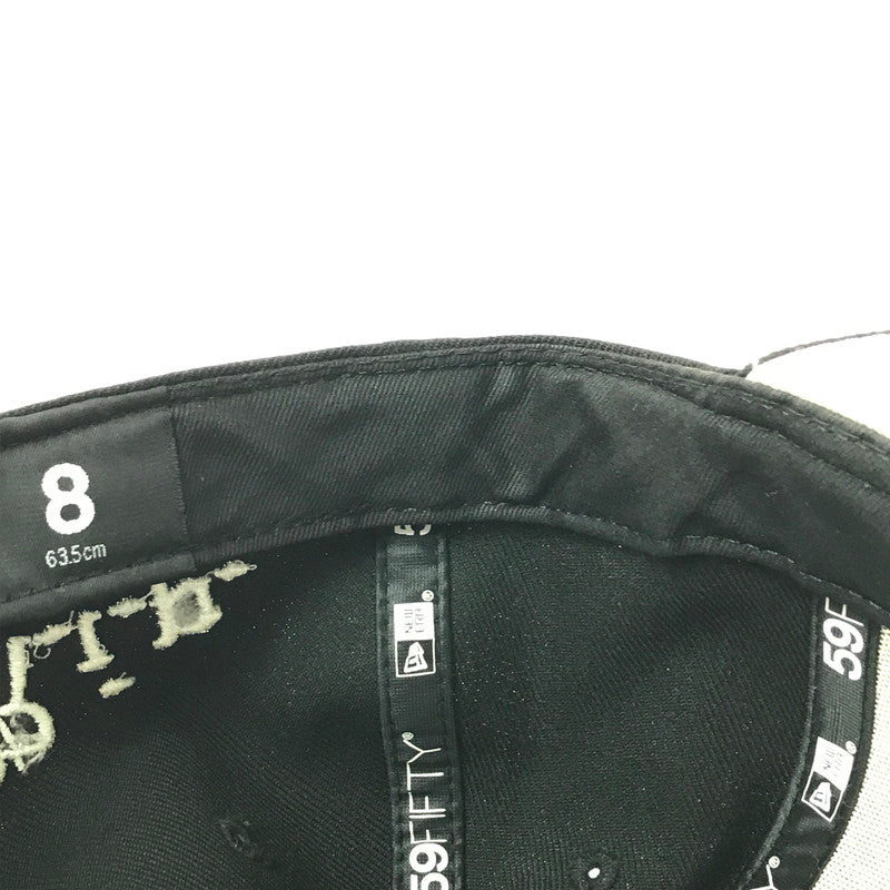 【現状渡し品】【メンズ】 SUPREME シュプリーム × NEW ERA ニューエラ R.I.P. CAP キャップ 帽子 149-260609-na-02-tagh サイズ：8/63.5cm カラー：ブラック 万代Net店