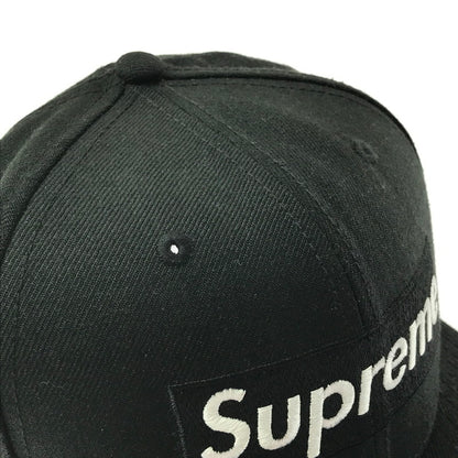 【現状渡し品】【メンズ】 SUPREME シュプリーム × NEW ERA ニューエラ R.I.P. CAP キャップ 帽子 149-260609-na-02-tagh サイズ：8/63.5cm カラー：ブラック 万代Net店