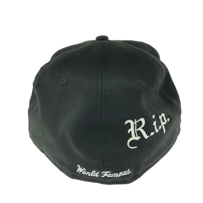 【現状渡し品】【メンズ】 SUPREME シュプリーム × NEW ERA ニューエラ R.I.P. CAP キャップ 帽子 149-260609-na-02-tagh サイズ：8/63.5cm カラー：ブラック 万代Net店