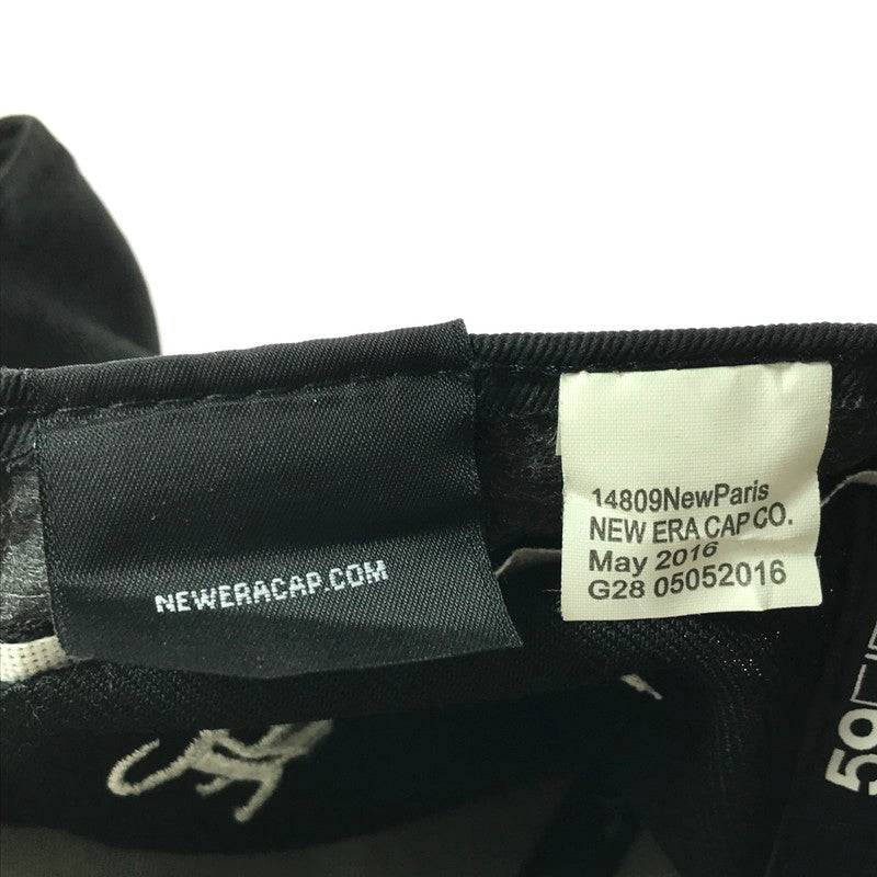 【現状渡し品】【メンズ】 SUPREME シュプリーム × NEW ERA ニューエラ R.I.P. CAP キャップ 帽子 149-260609-na-02-tagh サイズ：8/63.5cm カラー：ブラック 万代Net店