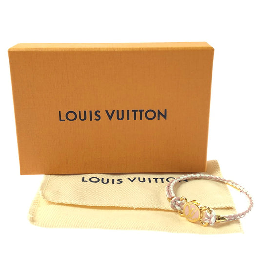 【中古品】 LOUIS VUITTON ルイ ヴィトン LV CRICK IT BRACELET M8628SP BC0224 LV クリック イット ブレスレット レザー アクセサリー 179-260515-ty-02-tagh カラー：ピンク 万代Net店