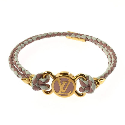 【中古品】 LOUIS VUITTON ルイ ヴィトン LV CRICK IT BRACELET M8628SP BC0224 LV クリック イット ブレスレット レザー アクセサリー 179-260515-ty-02-tagh カラー：ピンク 万代Net店