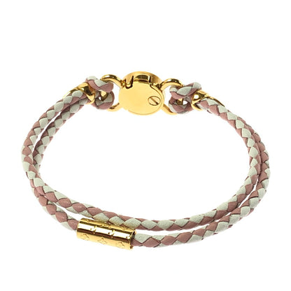 【中古品】 LOUIS VUITTON ルイ ヴィトン LV CRICK IT BRACELET M8628SP BC0224 LV クリック イット ブレスレット レザー アクセサリー 179-260515-ty-02-tagh カラー：ピンク 万代Net店