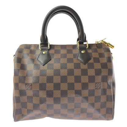 【中古品】 LOUIS VUITTON ルイ ヴィトン Speedy Bandouliere 25 Damier Ebene N40575 スピーディ バンドリエール 25 ダミエ エベヌ ショルダーバッグ 179-260515-ty-01-tagh カラー：ダミエ・エベヌ 万代Net店