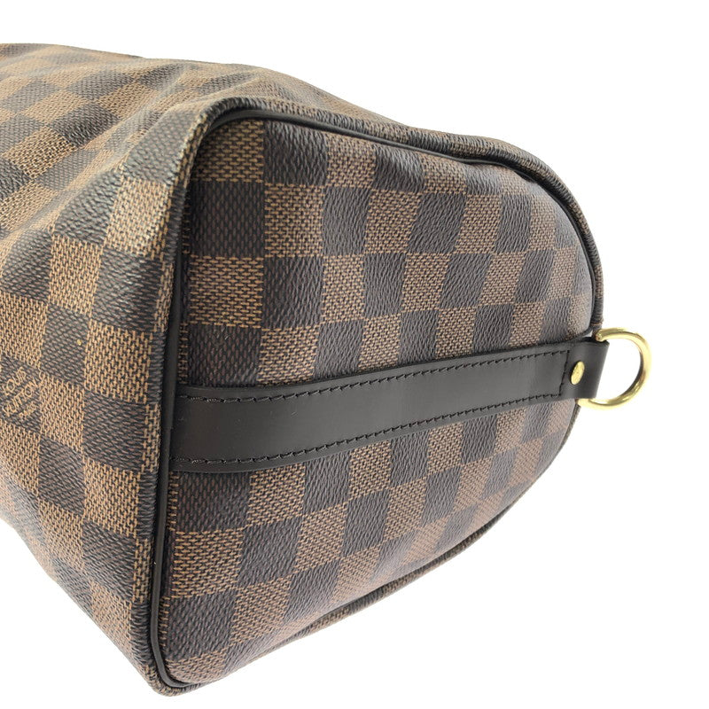 【中古品】 LOUIS VUITTON ルイ ヴィトン Speedy Bandouliere 25 Damier Ebene N40575 スピーディ バンドリエール 25 ダミエ エベヌ ショルダーバッグ 179-260515-ty-01-tagh カラー：ダミエ・エベヌ 万代Net店