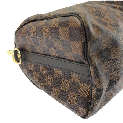 【中古品】 LOUIS VUITTON ルイ ヴィトン Speedy Bandouliere 25 Damier Ebene N40575 スピーディ バンドリエール 25 ダミエ エベヌ ショルダーバッグ 179-260515-ty-01-tagh カラー：ダミエ・エベヌ 万代Net店