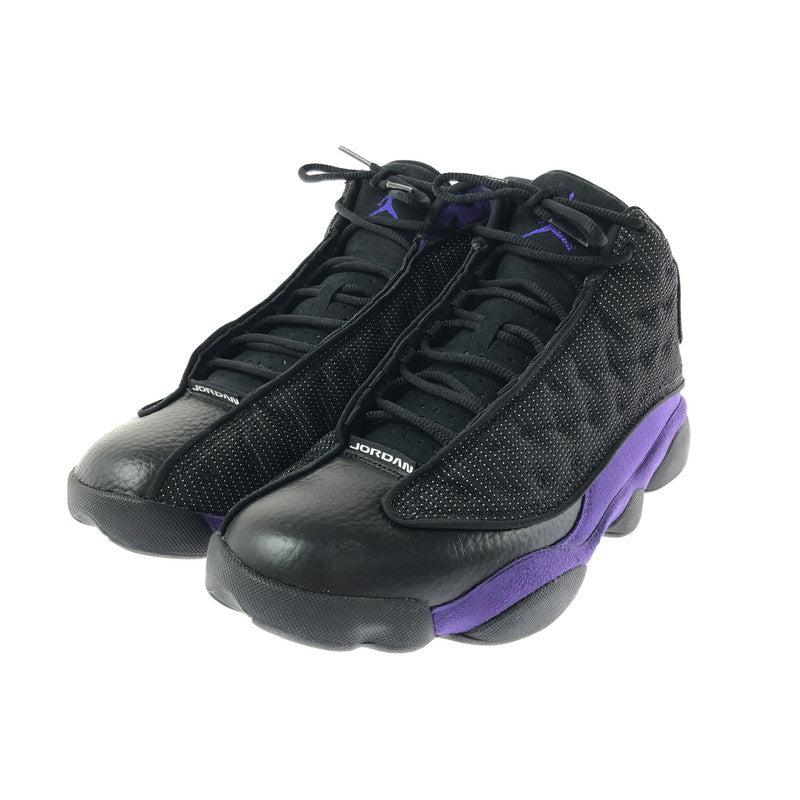 【中古品】【メンズ】 NIKE AIR JORDAN 13 COURT PURPLE DJ5982-015 エアジョーダン13 コート パープル スニーカー シューズ 靴 160-260522-ki-05-tagh サイズ：26.5cm US8.5 カラー：BLACK/WHITE-COURT PURPLE 万代Net店
