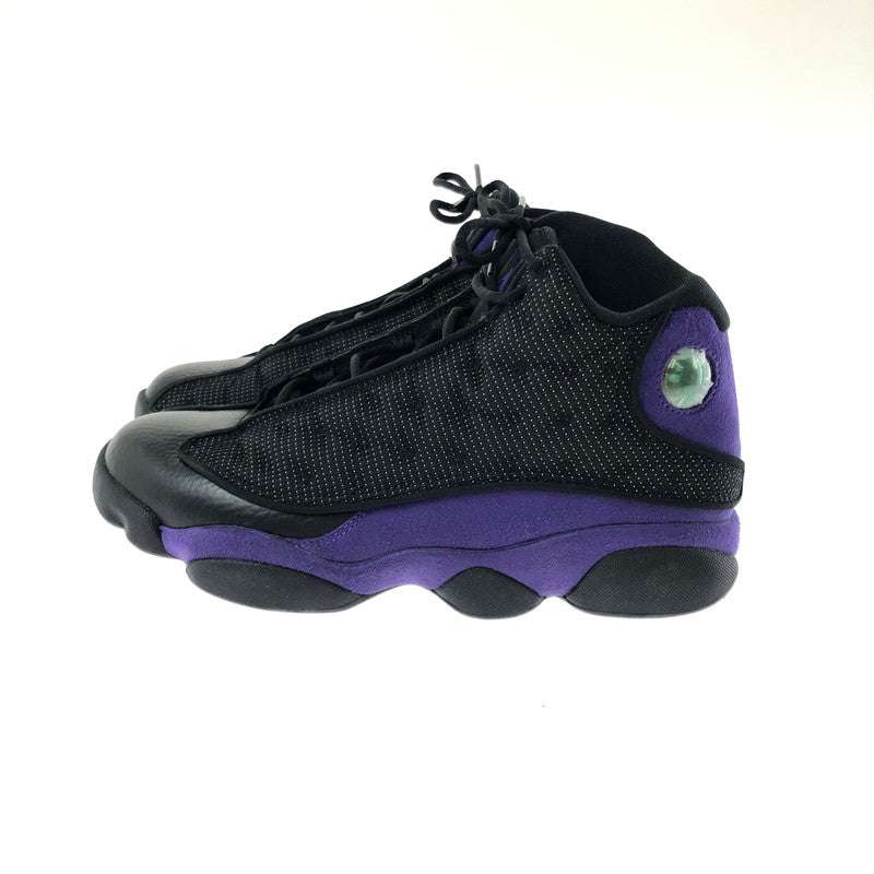 【中古品】【メンズ】 NIKE AIR JORDAN 13 COURT PURPLE DJ5982-015 エアジョーダン13 コート パープル スニーカー シューズ 靴 160-260522-ki-05-tagh サイズ：26.5cm US8.5 カラー：BLACK/WHITE-COURT PURPLE 万代Net店