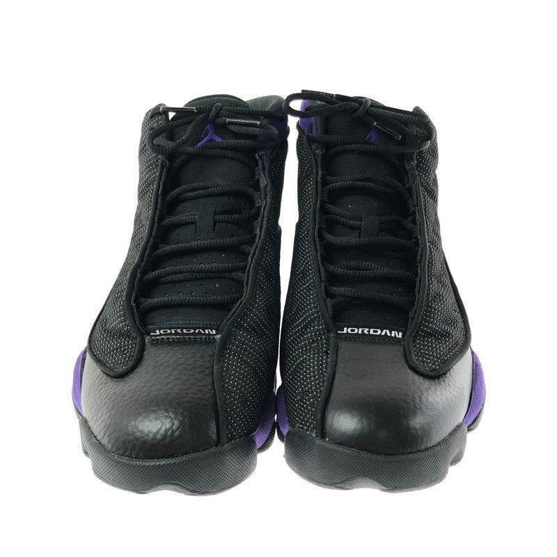 【中古品】【メンズ】 NIKE AIR JORDAN 13 COURT PURPLE DJ5982-015 エアジョーダン13 コート パープル スニーカー シューズ 靴 160-260522-ki-05-tagh サイズ：26.5cm US8.5 カラー：BLACK/WHITE-COURT PURPLE 万代Net店
