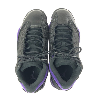【中古品】【メンズ】 NIKE AIR JORDAN 13 COURT PURPLE DJ5982-015 エアジョーダン13 コート パープル スニーカー シューズ 靴 160-260522-ki-05-tagh サイズ：26.5cm US8.5 カラー：BLACK/WHITE-COURT PURPLE 万代Net店