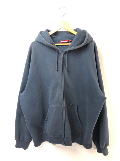 【現状渡し品】【メンズ】 SUPREME 24FW WORK ZIP UP HOODED SWEATSHIRT ワークジップアップ フーデッド スウェットシャツ パーカー トップス 149-260528-ki-04-tagh サイズ：XXL カラー：ネイビー 万代Net店