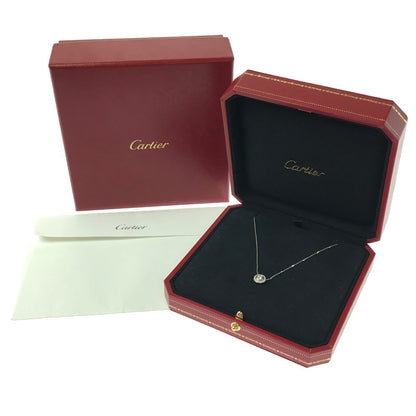 【中古品】【レディース】 CARTIER カルティエ AU750 ダイヤモンド ダムールネックレス アクセサリー 182-260509-na-01-tag カラー：シルバー 万代Net店