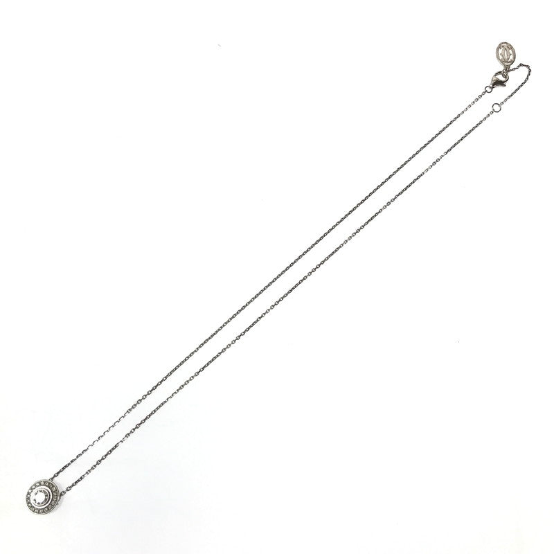【中古品】【レディース】 CARTIER カルティエ AU750 ダイヤモンド ダムールネックレス アクセサリー 182-260509-na-01-tag カラー：シルバー 万代Net店