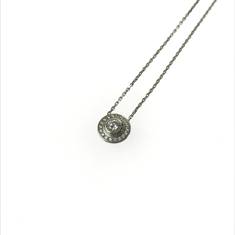 【中古品】【レディース】 CARTIER カルティエ AU750 ダイヤモンド ダムールネックレス アクセサリー 182-260509-na-01-tag カラー：シルバー 万代Net店