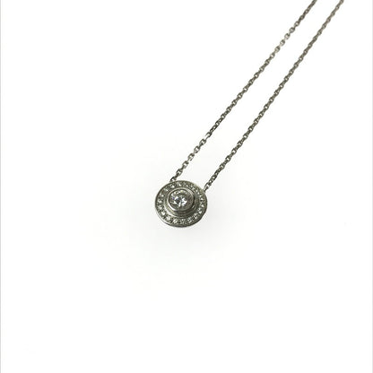 【中古品】【レディース】 CARTIER カルティエ AU750 ダイヤモンド ダムールネックレス アクセサリー 182-260509-na-01-tag カラー：シルバー 万代Net店
