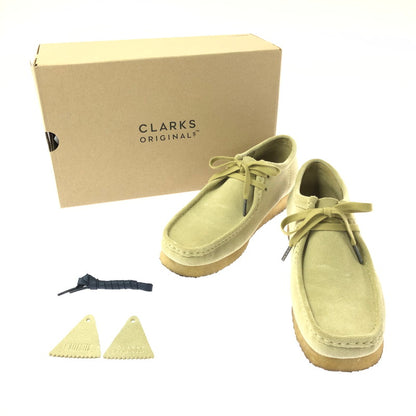 【中古品】【メンズ】 CLARKS WALLABEE ワラビー ブーツ 靴 164-260529-ki-06-tagh サイズ：27cm US10 カラー：MAPLE SUEDE 万代Net店