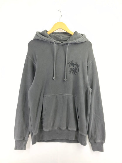 【中古品】【メンズ】 STUSSY ステューシー PIGMENT HOODIE R4000P1G23 ピグメント フーディー パーカー トップス 142-260709-rt-27-tag サイズ：S カラー：グレー 万代Net店