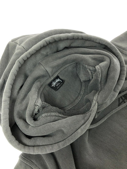 【中古品】【メンズ】 STUSSY ステューシー PIGMENT HOODIE R4000P1G23 ピグメント フーディー パーカー トップス 142-260709-rt-27-tag サイズ：S カラー：グレー 万代Net店