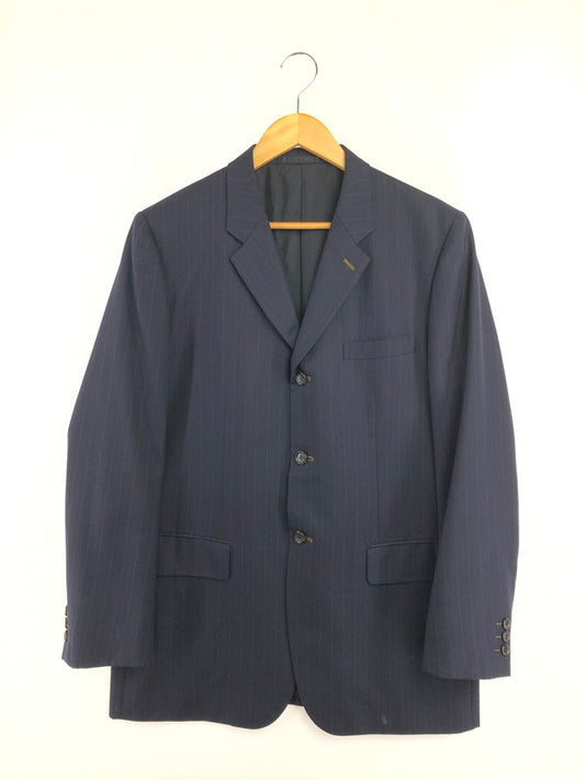 【中古品】【メンズ】 COMME DES GARCONS HOMME DEUX コムデギャルソン オム ドゥ STRIPE TAILORED JACKET DN-J001 04AW ストライプ テーラード ジャケット 140-260519-na-14-tagh サイズ：L カラー：ネイビー系 万代Net店