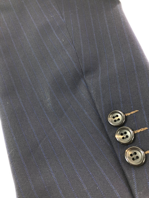 【中古品】【メンズ】 COMME DES GARCONS HOMME DEUX コムデギャルソン オム ドゥ STRIPE TAILORED JACKET DN-J001 04AW ストライプ テーラード ジャケット 140-260519-na-14-tagh サイズ：L カラー：ネイビー系 万代Net店