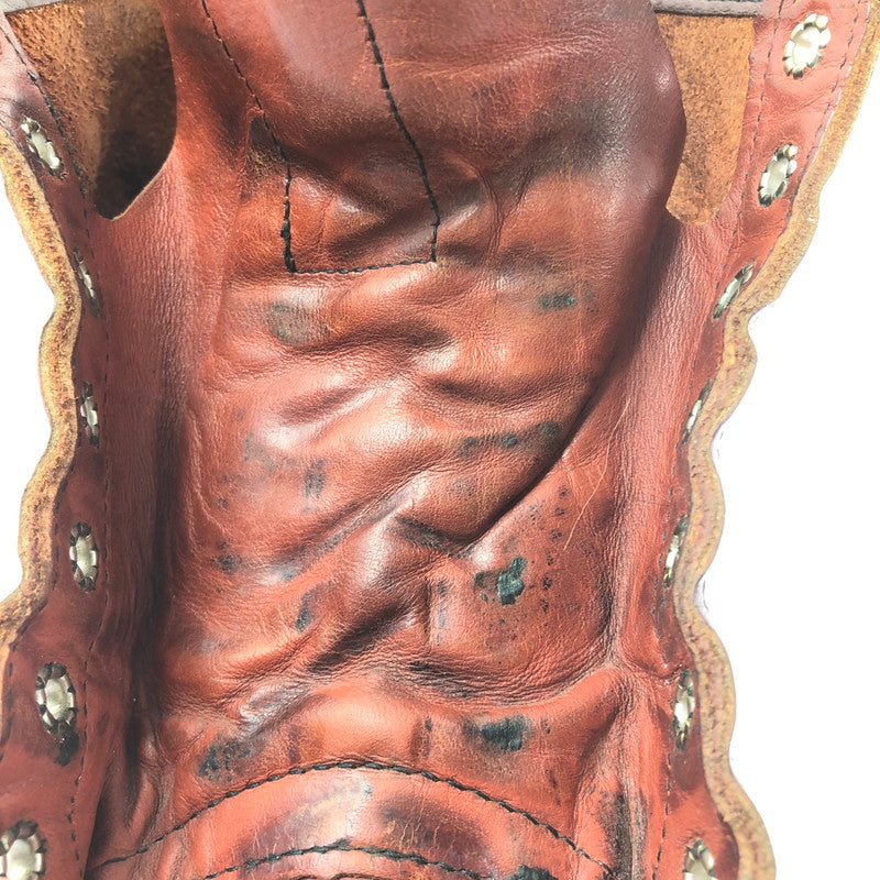 【現状渡し品】【メンズ】 RED WING レッドウィング 6INCH CLASSIC MOC 8875 6インチ クラシック モック ブーツ 靴 165-260605-na-19-tagh サイズ：27.5cm US 9 1/2 カラー：ブラウン系 万代Net店