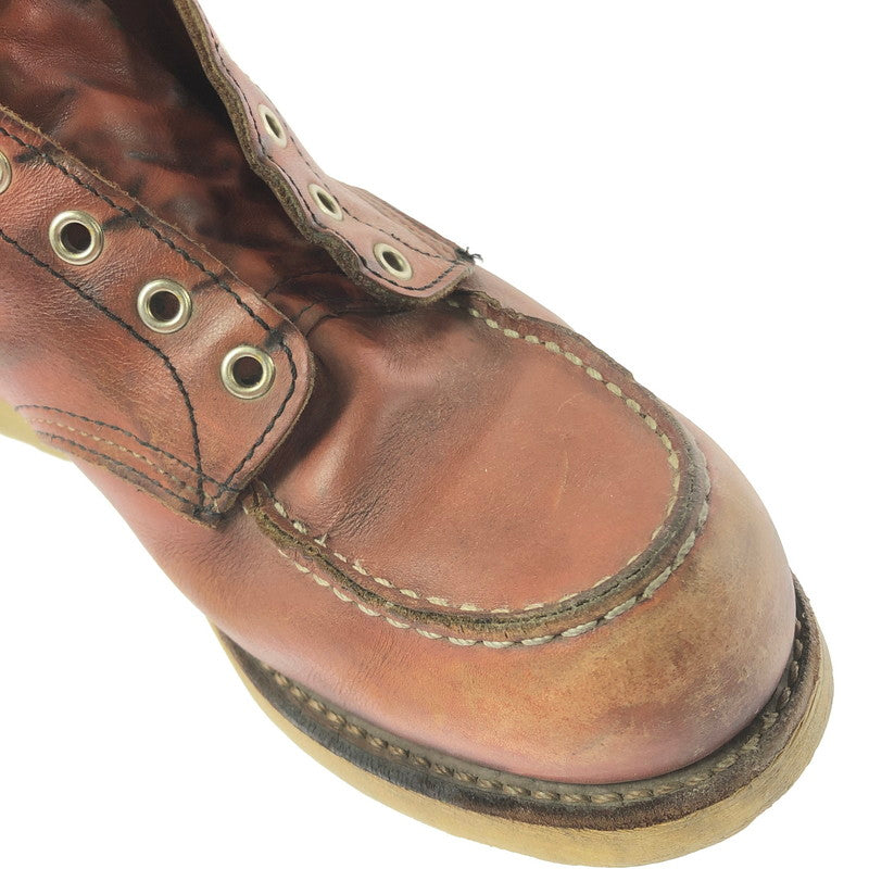 【現状渡し品】【メンズ】 RED WING レッドウィング 6INCH CLASSIC MOC 8875 6インチ クラシック モック ブーツ 靴 165-260605-na-19-tagh サイズ：27.5cm US 9 1/2 カラー：ブラウン系 万代Net店