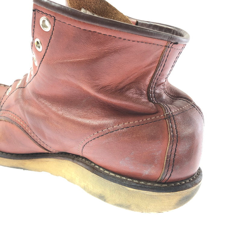 【現状渡し品】【メンズ】 RED WING レッドウィング 6INCH CLASSIC MOC 8875 6インチ クラシック モック ブーツ 靴 165-260605-na-19-tagh サイズ：27.5cm US 9 1/2 カラー：ブラウン系 万代Net店