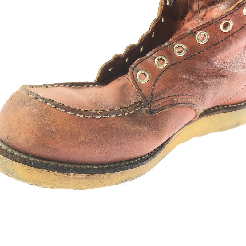 【現状渡し品】【メンズ】 RED WING レッドウィング 6INCH CLASSIC MOC 8875 6インチ クラシック モック ブーツ 靴 165-260605-na-19-tagh サイズ：27.5cm US 9 1/2 カラー：ブラウン系 万代Net店