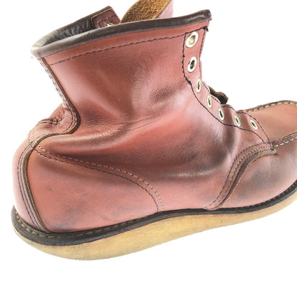 【現状渡し品】【メンズ】 RED WING レッドウィング 6INCH CLASSIC MOC 8875 6インチ クラシック モック ブーツ 靴 165-260605-na-19-tagh サイズ：27.5cm US 9 1/2 カラー：ブラウン系 万代Net店