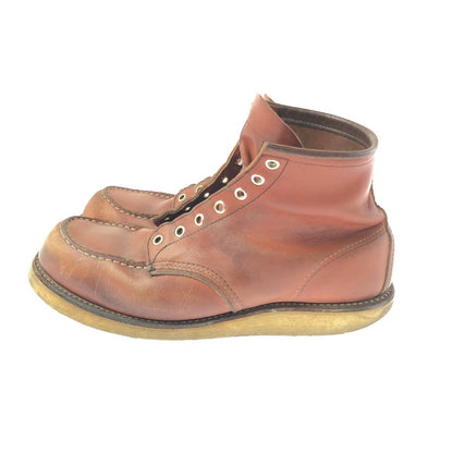 【現状渡し品】【メンズ】 RED WING レッドウィング 6INCH CLASSIC MOC 8875 6インチ クラシック モック ブーツ 靴 165-260605-na-19-tagh サイズ：27.5cm US 9 1/2 カラー：ブラウン系 万代Net店
