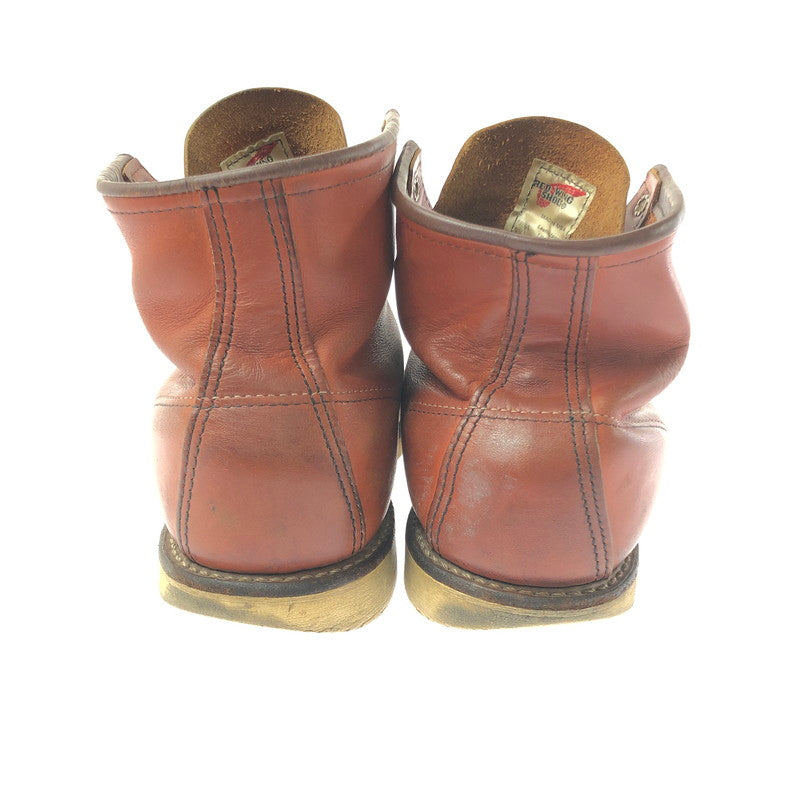 【現状渡し品】【メンズ】 RED WING レッドウィング 6INCH CLASSIC MOC 8875 6インチ クラシック モック ブーツ 靴 165-260605-na-19-tagh サイズ：27.5cm US 9 1/2 カラー：ブラウン系 万代Net店