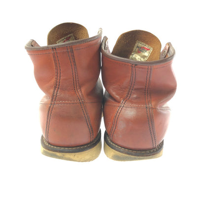 【現状渡し品】【メンズ】 RED WING レッドウィング 6INCH CLASSIC MOC 8875 6インチ クラシック モック ブーツ 靴 165-260605-na-19-tagh サイズ：27.5cm US 9 1/2 カラー：ブラウン系 万代Net店