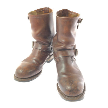 【現状渡し品】【メンズ】 RED WING レッドウィング ENGINEER BOOTS 2972 エンジニアブーツ 靴 164-260605-na-20-tagh サイズ：US 8 1/2 カラー：ブラウン系 万代Net店