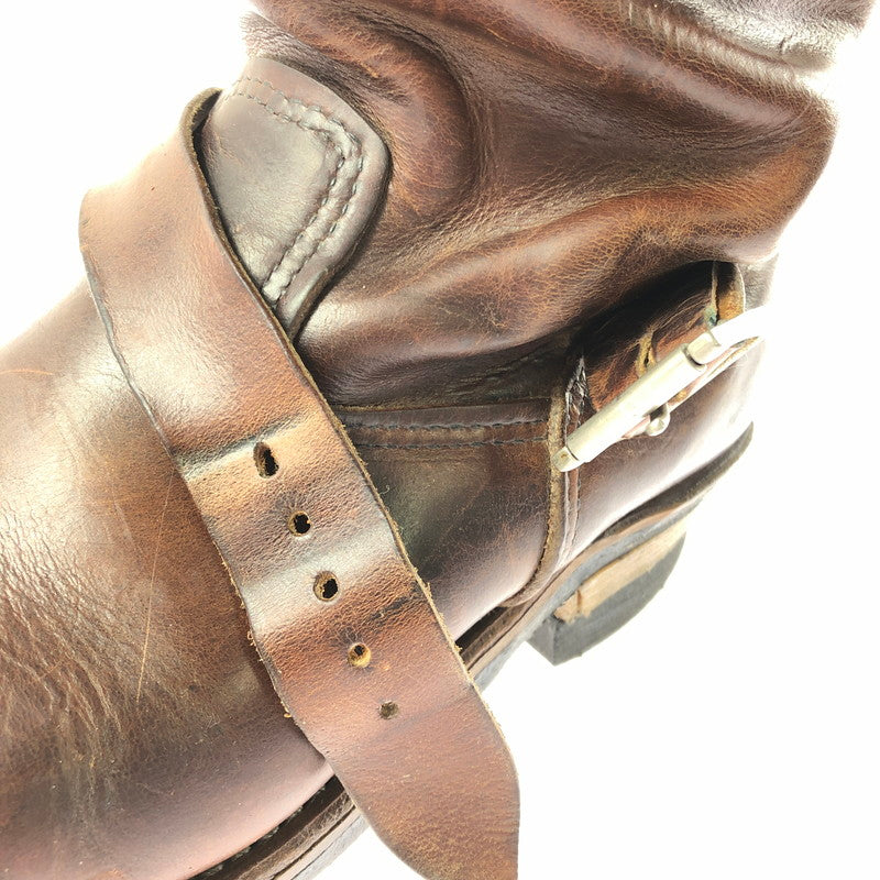 【現状渡し品】【メンズ】 RED WING レッドウィング ENGINEER BOOTS 2972 エンジニアブーツ 靴 164-260605-na-20-tagh サイズ：US 8 1/2 カラー：ブラウン系 万代Net店