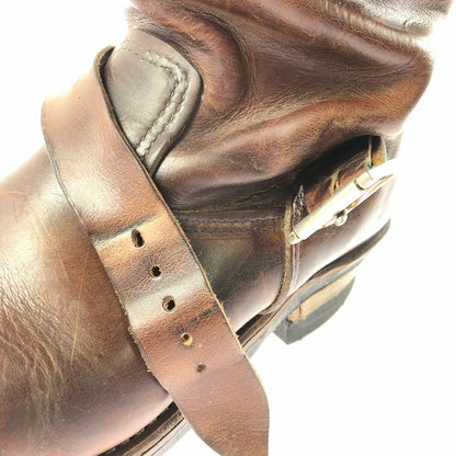 【現状渡し品】【メンズ】 RED WING レッドウィング ENGINEER BOOTS 2972 エンジニアブーツ 靴 164-260605-na-20-tagh サイズ：US 8 1/2 カラー：ブラウン系 万代Net店