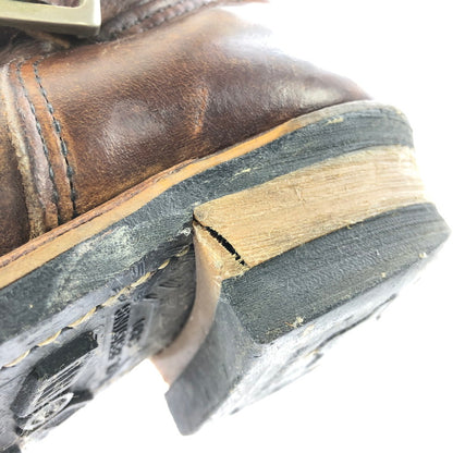 【現状渡し品】【メンズ】 RED WING レッドウィング ENGINEER BOOTS 2972 エンジニアブーツ 靴 164-260605-na-20-tagh サイズ：US 8 1/2 カラー：ブラウン系 万代Net店