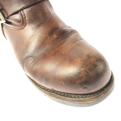 【現状渡し品】【メンズ】 RED WING レッドウィング ENGINEER BOOTS 2972 エンジニアブーツ 靴 164-260605-na-20-tagh サイズ：US 8 1/2 カラー：ブラウン系 万代Net店