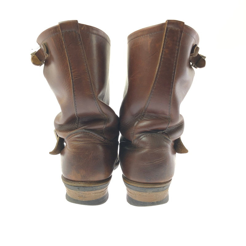 【現状渡し品】【メンズ】 RED WING レッドウィング ENGINEER BOOTS 2972 エンジニアブーツ 靴 164-260605-na-20-tagh サイズ：US 8 1/2 カラー：ブラウン系 万代Net店