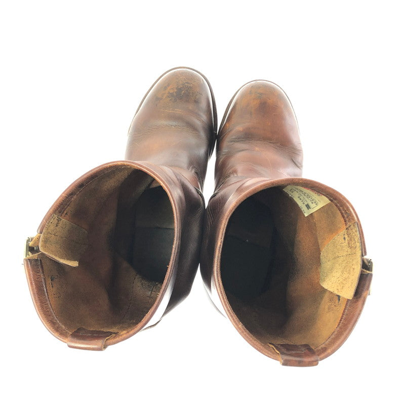 【現状渡し品】【メンズ】 RED WING レッドウィング ENGINEER BOOTS 2972 エンジニアブーツ 靴 164-260605-na-20-tagh サイズ：US 8 1/2 カラー：ブラウン系 万代Net店