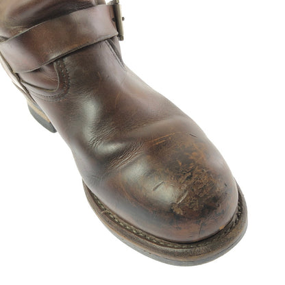 【現状渡し品】【メンズ】 RED WING レッドウィング ENGINEER BOOTS 2972 エンジニアブーツ 靴 164-260605-na-20-tagh サイズ：US 8 1/2 カラー：ブラウン系 万代Net店