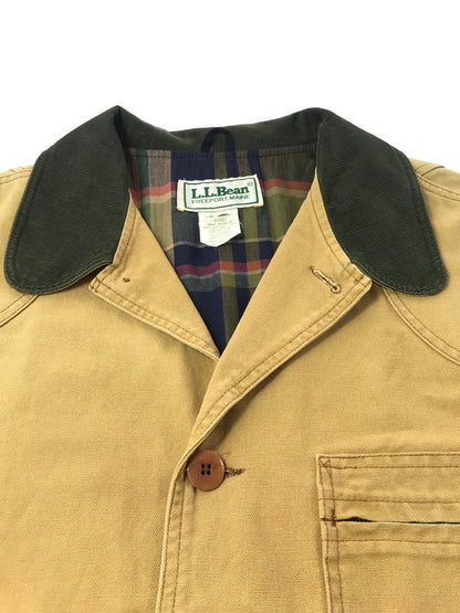 【現状渡し品】【メンズ】 L.L.BEAN エルエルビーン 90'S HUNTING JACKET K295 90年代 ハンティングジャケット アウター 146-260921-na-11-tagh サイズ：XL カラー：ベージュ系 万代Net店