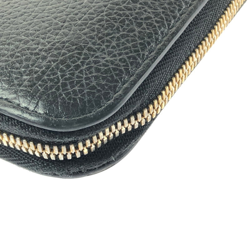 【中古品】 BALENCIAGA バレンシアガ CASH CONTINENTAL WALLET 594290 キャッシュ コンチネンタル ウォレット 長財布 200-260515-ty-03-tagh カラー：ブラック 万代Net店